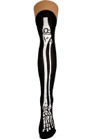  Αποκριάτικο καλσόν σκελετός 