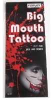  Αποκριάτικο τατουάζ για το στόμα 
