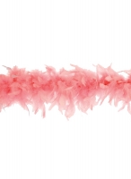  Αποκριάτικο αξεσουάρ φτερό μπόα ροζ άκαυστο 