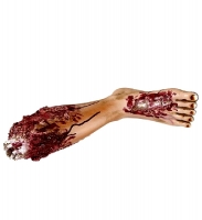  Αποκριάτικο διακοσμητικό πόδι κομμένο με αίμα 45εκ 